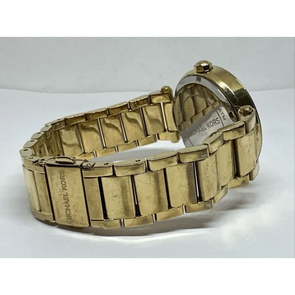 Michael Kors Parker MK5784 Women's Gold Stainless Steel Analog Dial Watch NUL14